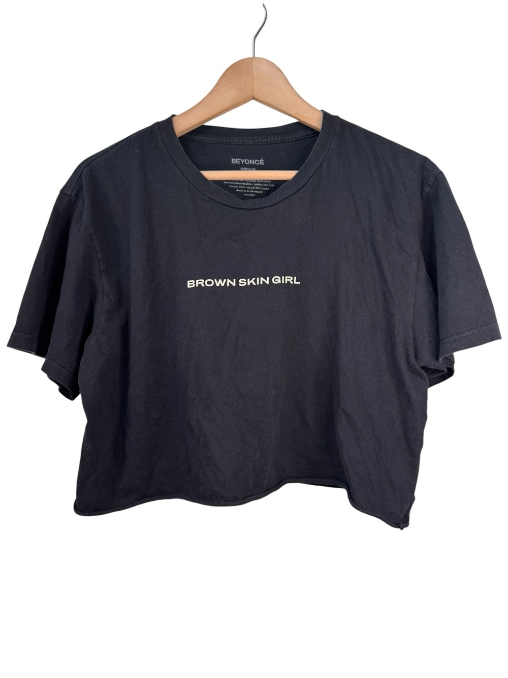 Beyonce Brown Skin Girl 2019 Lion King Crop T-Shirt Medium Official Merch